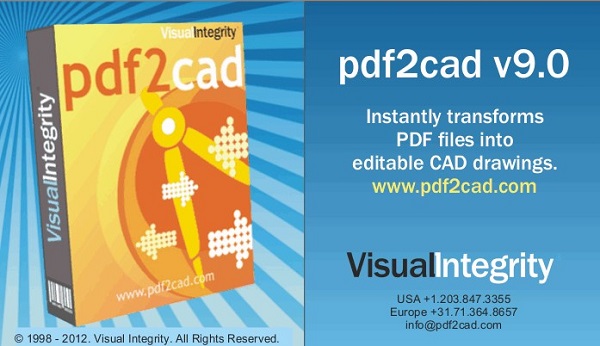 pdf2cad v9汉化破解版