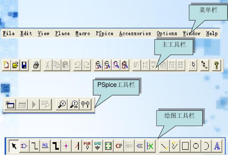 OrCAD PSpice电子电路仿真软件截图