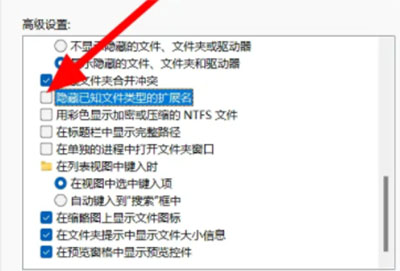 win11文件后缀隐藏了怎么显示