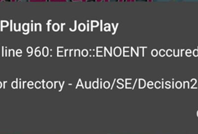 joiplay模拟器报错解决方法