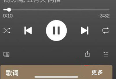 spotify看歌词详细方法