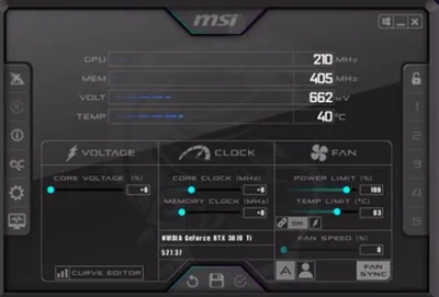 如何使用 MSI Afterburner 监控 GPU 温度详细步骤