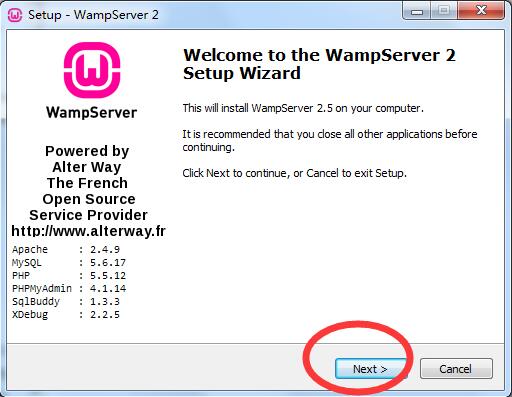 WampServer截图