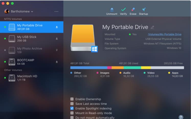 Paragon NTFS For Mac 15截图