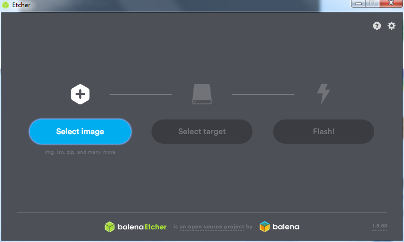 balenaEtcher截图