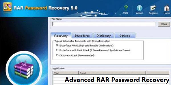 Advanced RAR Password Recovery截图