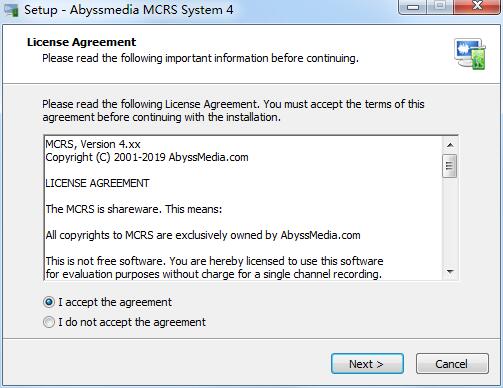 Abyssmedia MCRS System截图